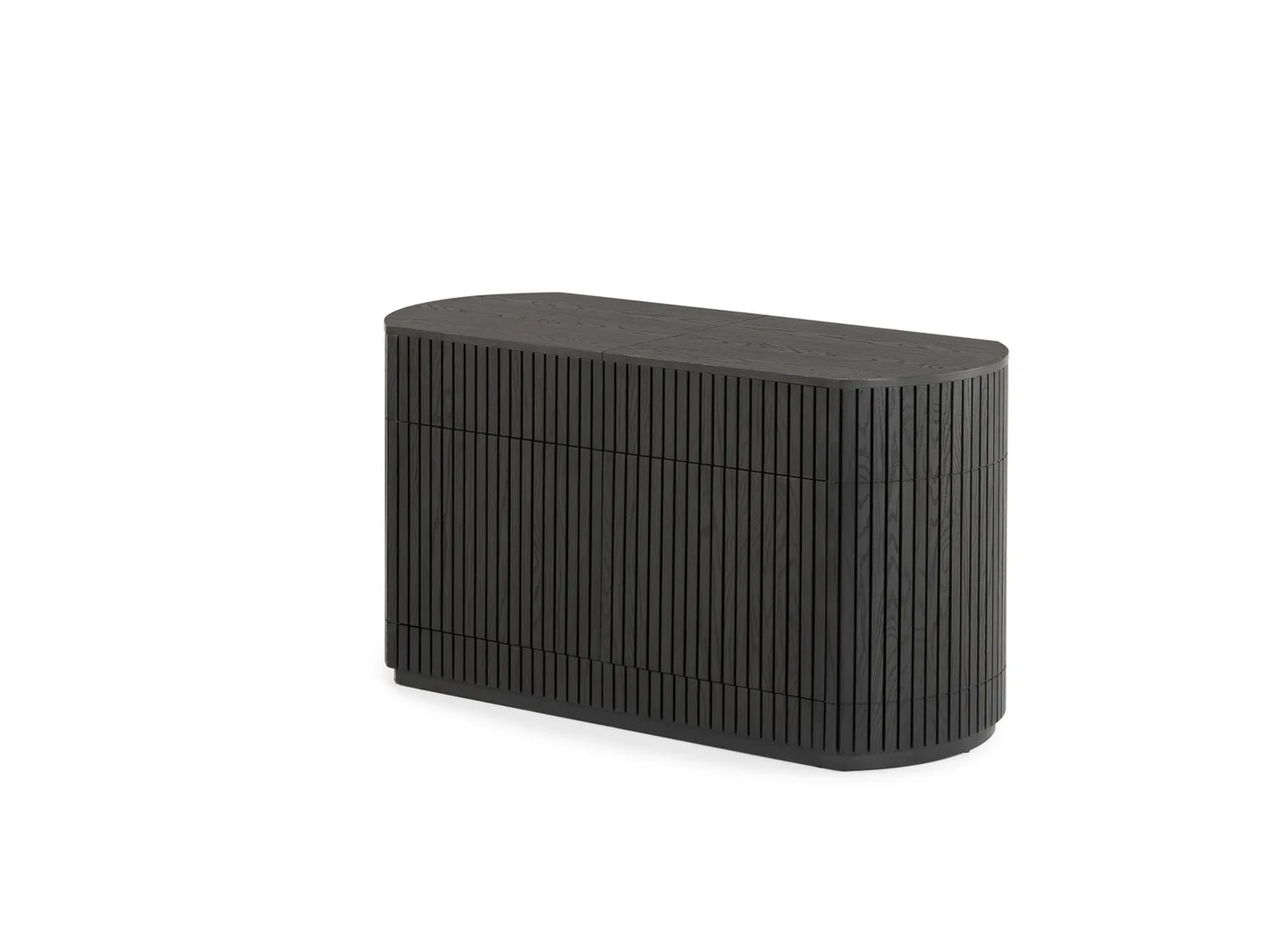 Transformer Round Sideboard - Panel Storage