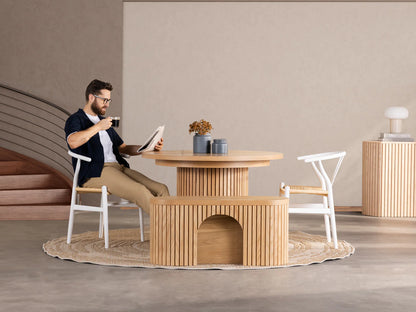 Transformer Round Dining Set - The Practical